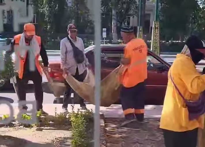 За использование работников в аномальную жару оштрафован глава управления благоустройства