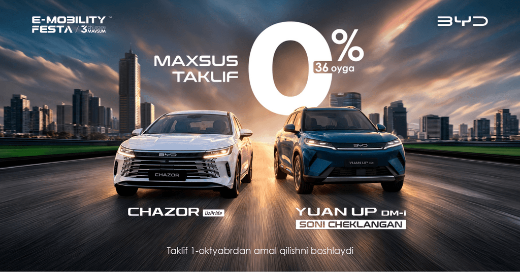 BYD e-Mobility Festa Special Offer 2026