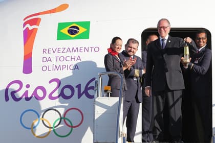 Braziliyada Olimpiya mash'alasi estafetasi start oldi