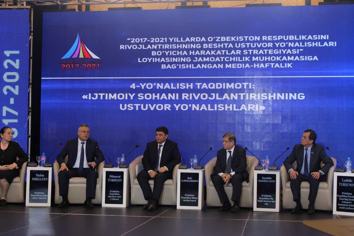 O‘zbekistonda ijtimoiy sohani rivojlantirishning ustuvor yo‘nalishlari ma'lum qilindi