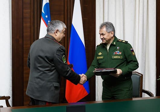 Rossiya va O‘zbekiston harbiy-texnik hamkorlikni rivojlantirish shartnomasini imzoladi (Video)