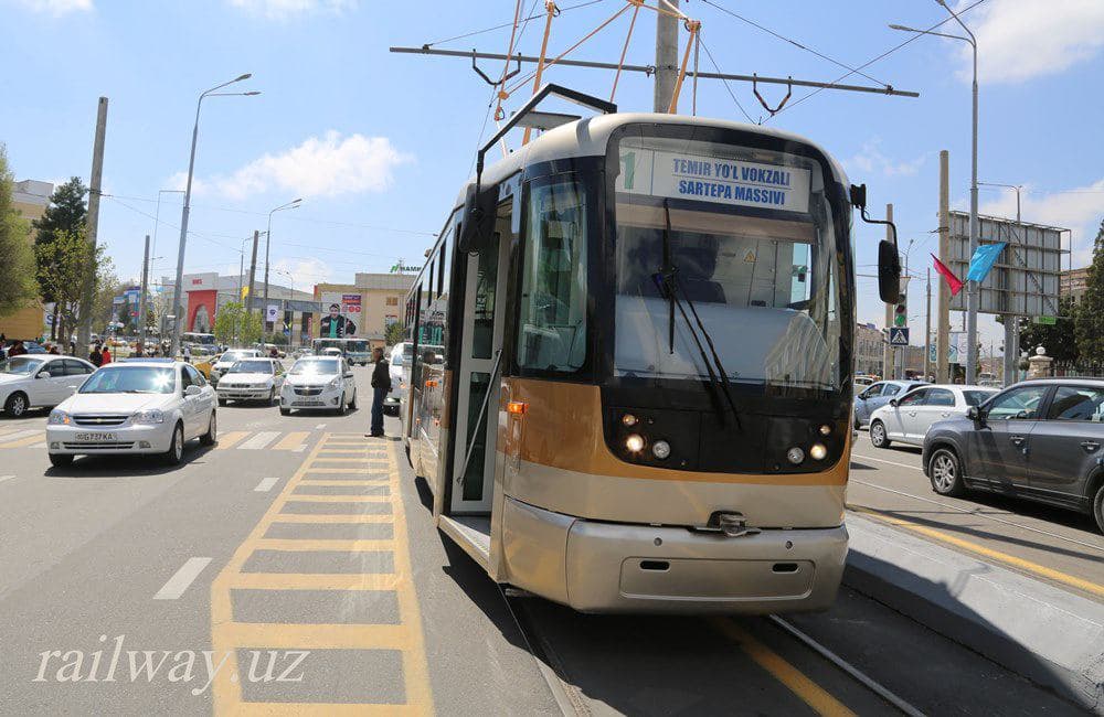 Samarqandda tramvaylar harakati boshlandi