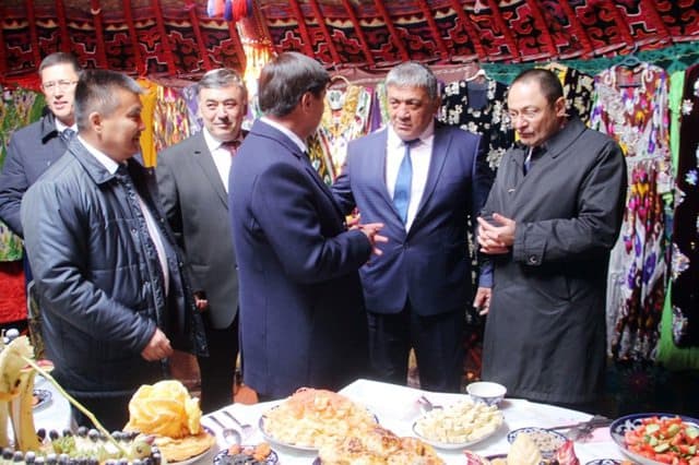 Fotojamlanma: O‘zbekiston delegatsiyasining O‘sh viloyatiga tashrifi