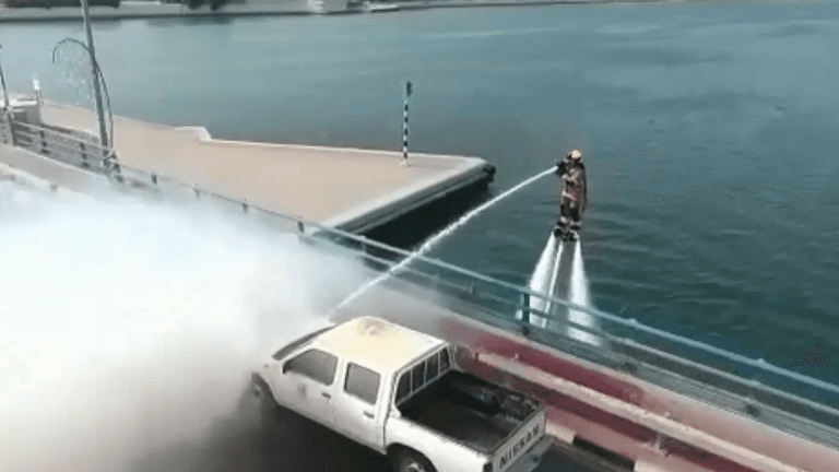 Dubay o‘t o‘chiruvchilariga suv reaktiv qurilmalari beriladi