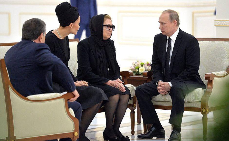 Putin Tatyana Karimova va Lola Karimovaga hamdardlik bildirdi