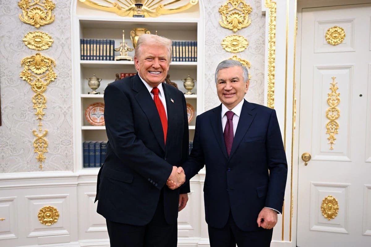 Shavkat Mirziyoyev Donald Trampni O‘zbekistonga taklif qildi