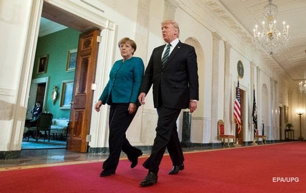 Tramp Merkel bilan ko‘rishgan suratini e'lon qildi