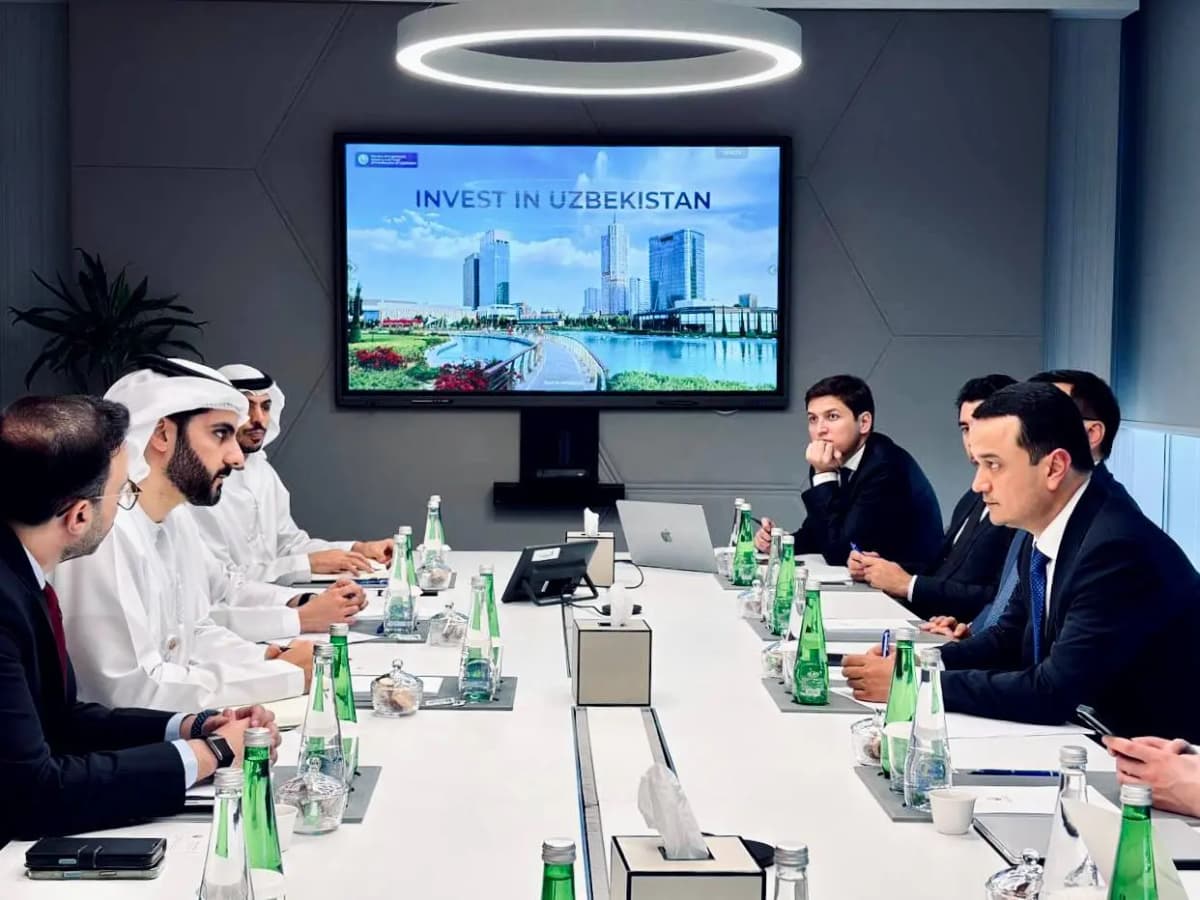 Uzbekistan and UAE discuss cooperation in energy, AI, finance and logistics
