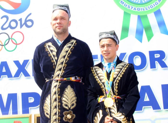 Andijonda bayram tantanalari davomida Rio chempionlari mukofotlandi