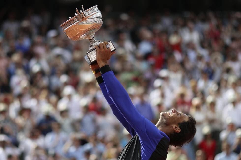 Nadal 10-marotaba "Rolan Garros"ni yutdi