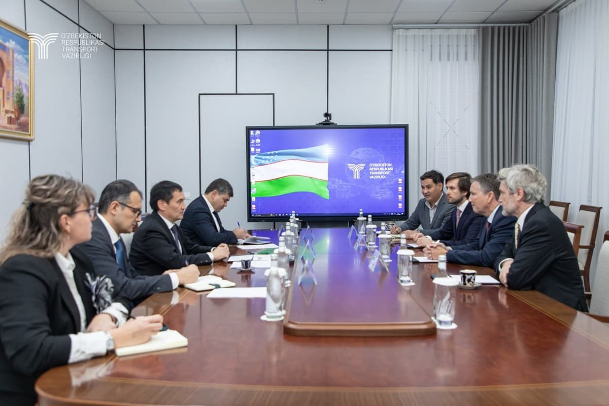Uzbekistan and Rhenus discuss expanding logistics infrastructure and freight links