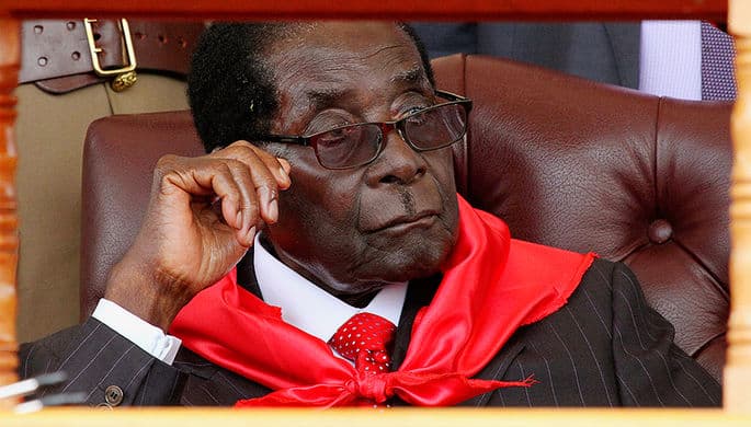 Mugabe omma oldida ko‘rinish berdi