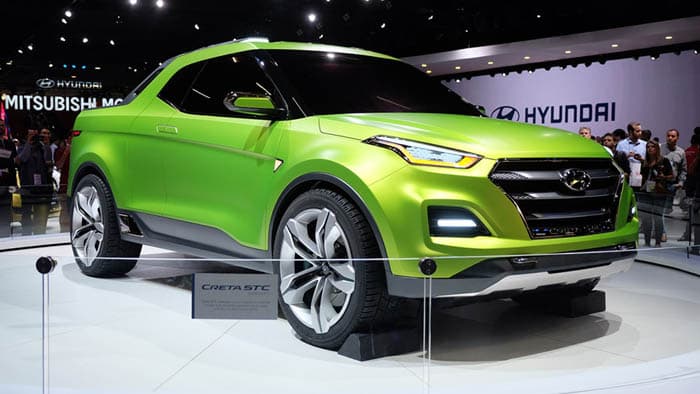 Hyundai Creta krossoveridan pikap yasadi
