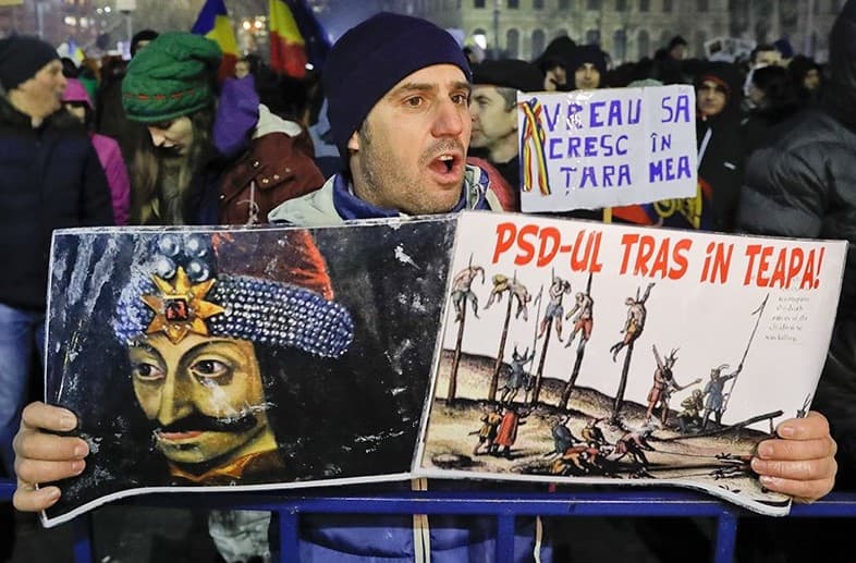 Ruminiyada oxirgi 25 yil ichidagi eng yirik namoyishlar o‘tmoqda