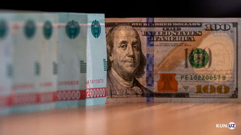 Dollar falls to UZS 11,857, lowest official rate in nearly three years