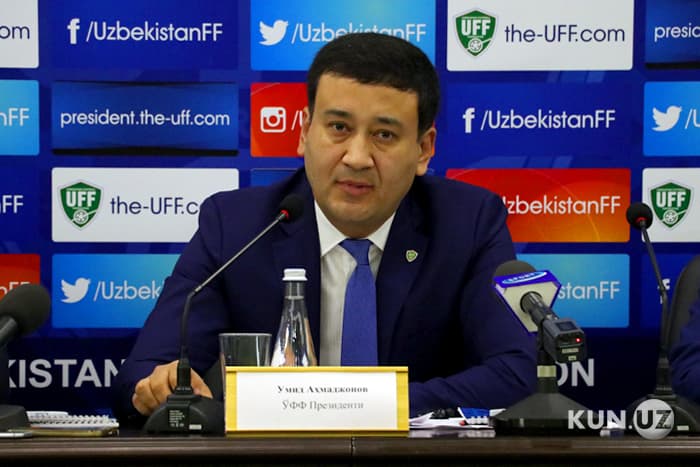 Umid Ahmadjonov: «15-20 kunda terma jamoaga yangi bosh murabbiy tayinlanadi»