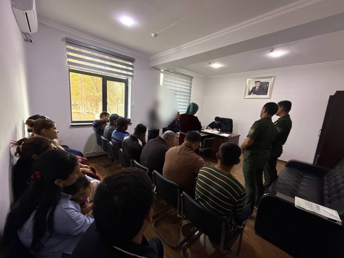 В Карши 26 должников по алиментам получили по 15 суток административного ареста