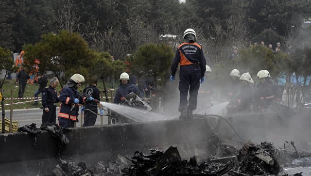 Istanbulda qulagan vertolyotning barcha yo‘lovchilari jasadi topildi