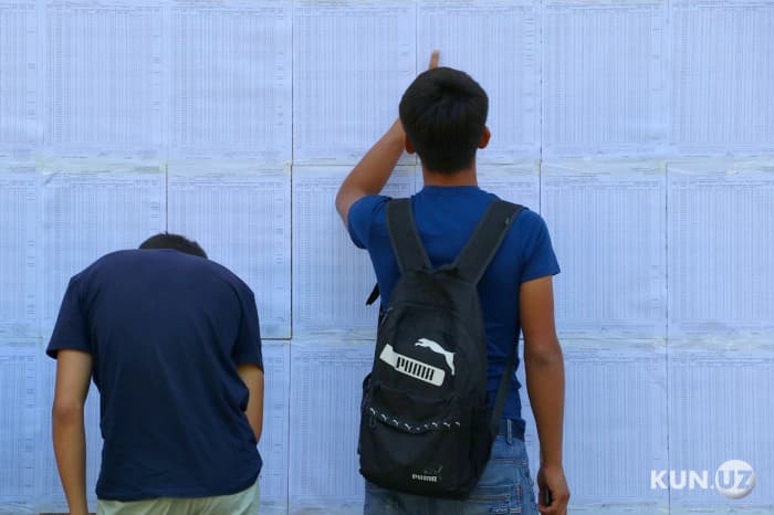 4 ming abituriyent kirish imtihonlari natijalari bo‘yicha apellyatsiya berdi