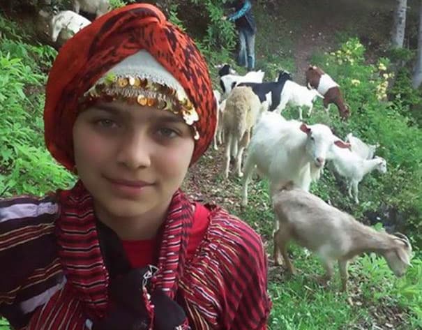 11 yoshli cho‘pon qiz dunyoga mashhur bo‘ldi