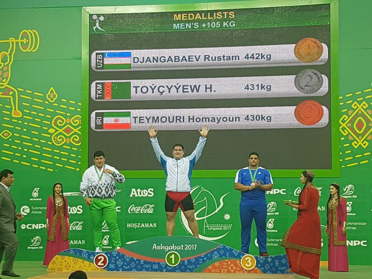 Ashxobod–2017: Musobaqaning o‘ninchi kunida sportchilarimiz 11 ta medalni qo‘lga kiritishdi