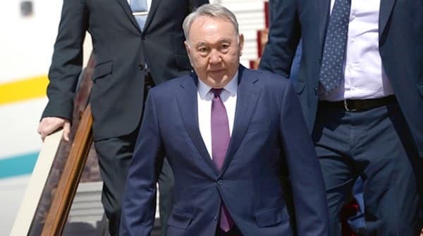 Nursulton Nazarboyev Toshkentga keldi