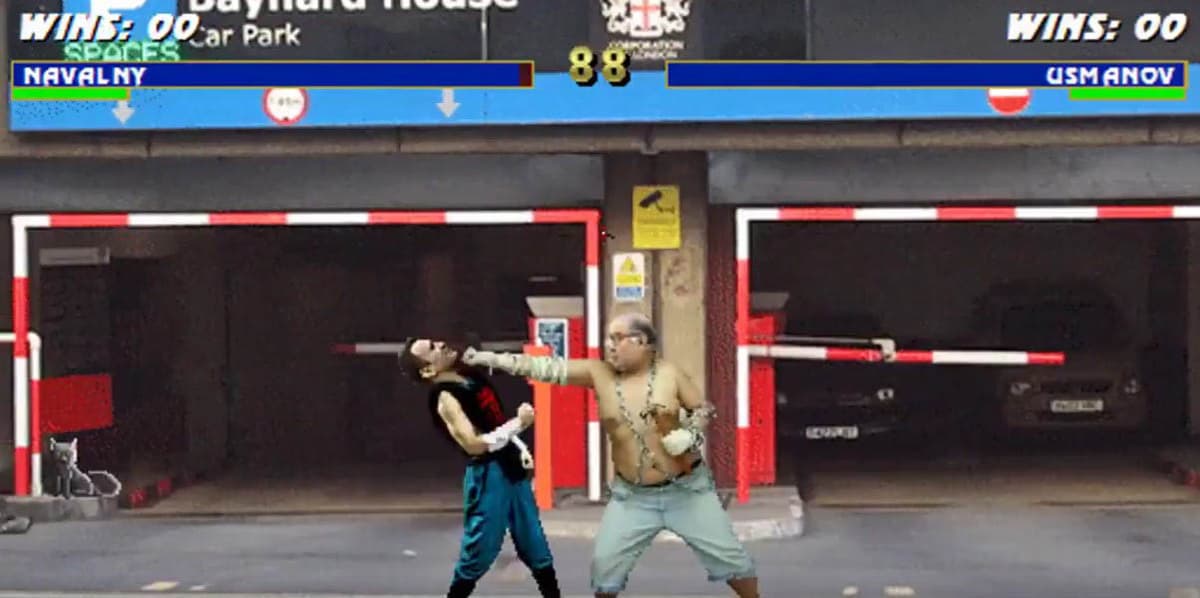 Politsiyachilar Alisher Usmonovga Mortal Kombat’da Navalniy ustidan g‘olib chiqishda yordam berishdi