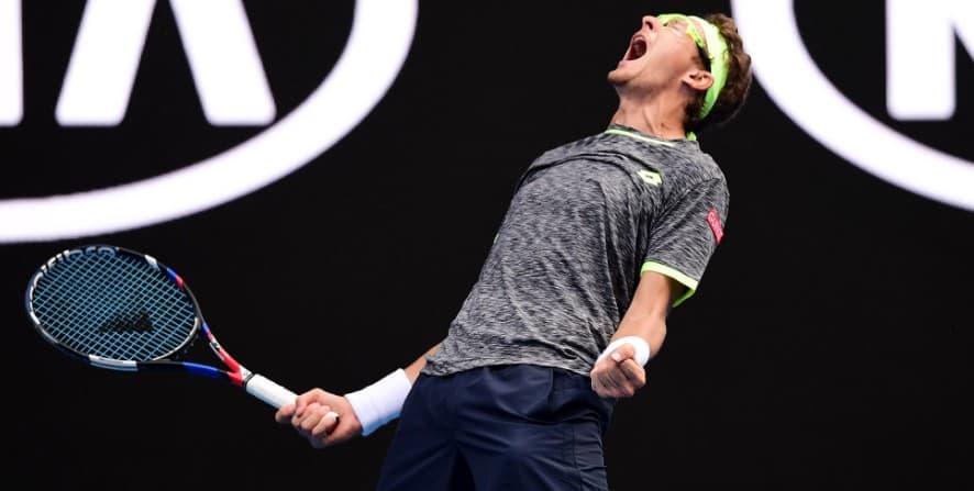 Denis Istomin Avstraliya ochiq chempionatida Novak Jokovichni mag‘lubiyatga uchratdi 