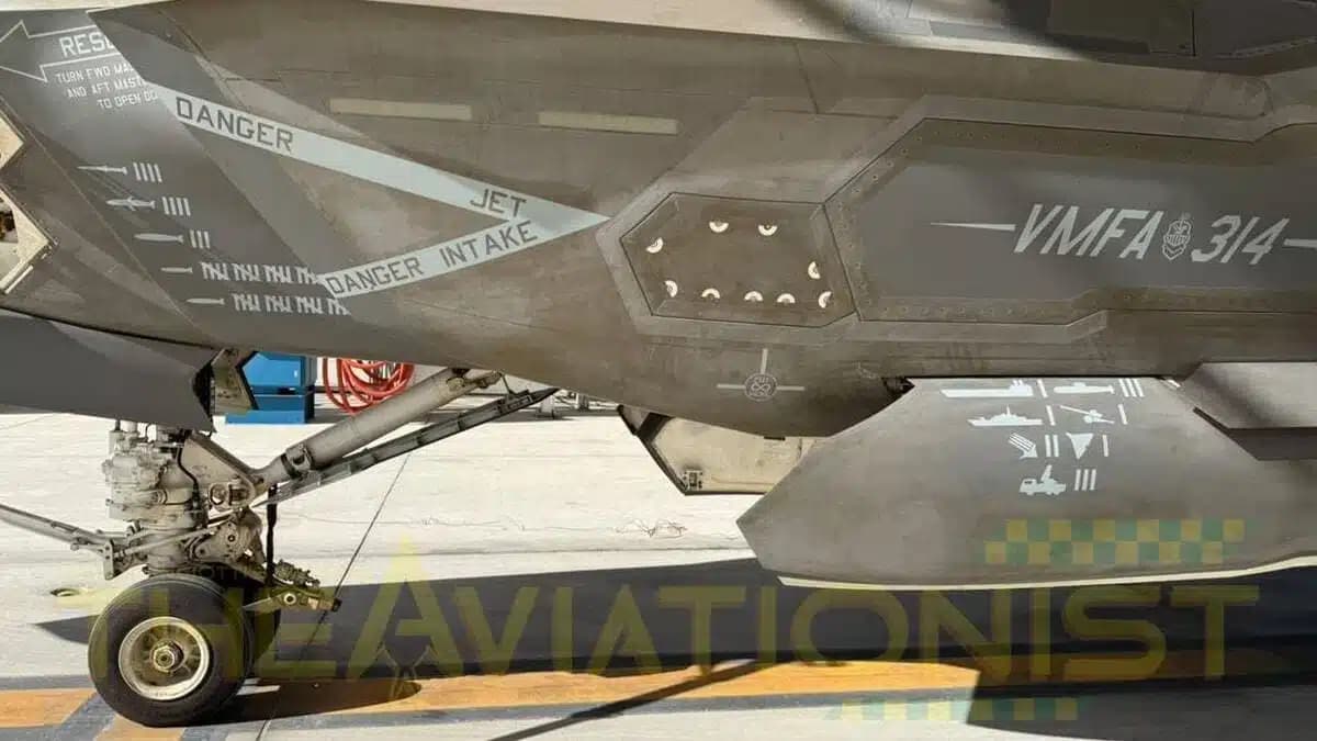 Эронга қарши операциядан қайтган F-35C'да ғайриоддий қайдлар кузатилди