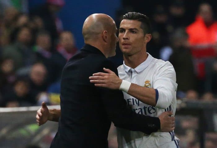 Zidanning hisoblashicha, Ronaldu «Oltin to‘p» mavzusini yopdi