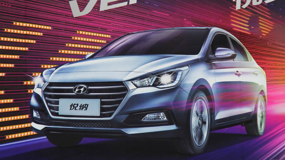 Янги авлод Hyundai Solaris суратлари пайдо бўлди