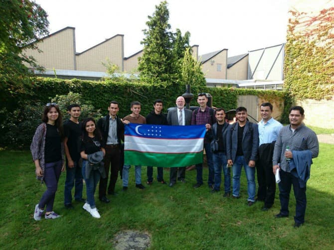 Toshkent shahridagi Turin Politexnika Universiteti talabalari Germaniyada