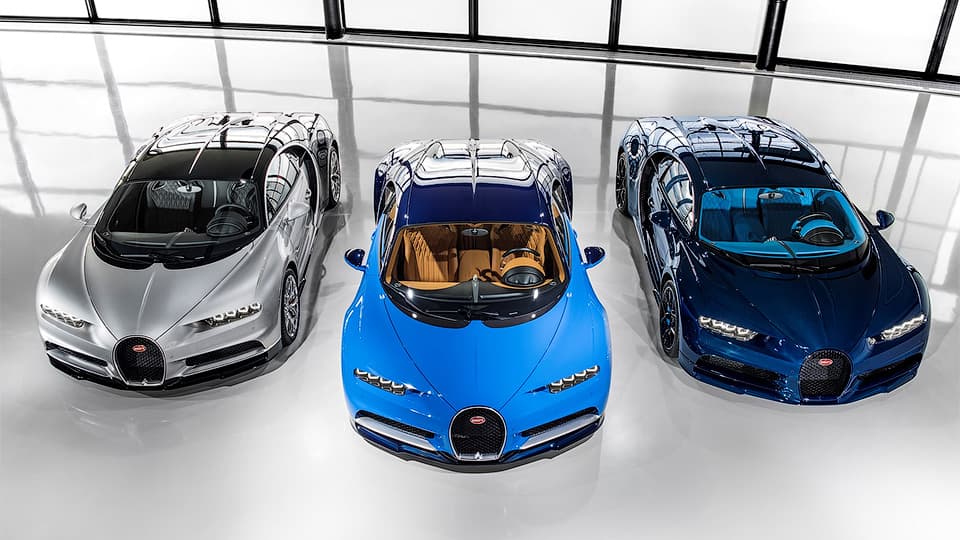 Chiron гиперкарининг илк учтаси мижозларга етказиб берилди