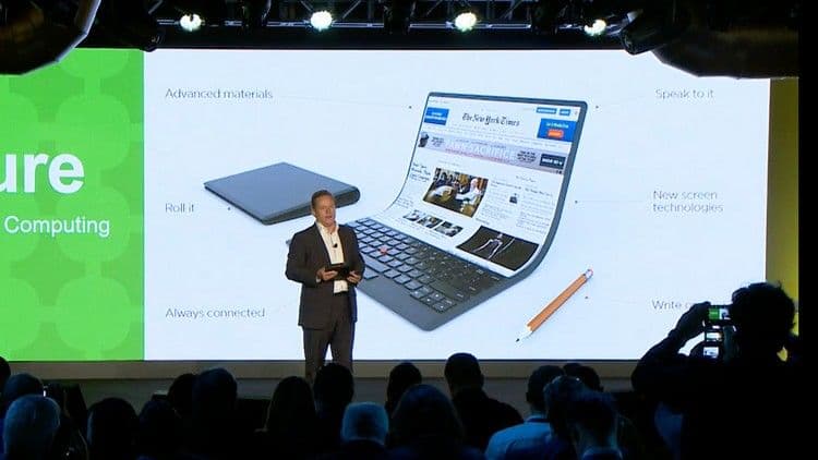 Lenovo букилувчи ноутбук концептини намойиш қилди