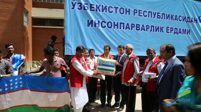 O‘zbekiston rohingya qochqinlariga insonparvarlik yordamini topshirdi (foto)