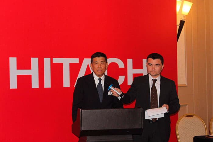 Yaponiyaning jahonga mashhur Hitachi korporatsiyasi O‘zbekistonda o‘z taqdimotini o‘tkazdi