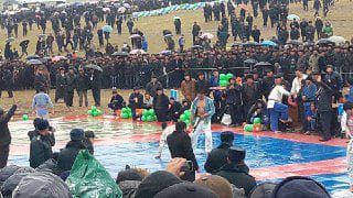 Qashqadaryodagi Hosil bayramida o‘tkazilgan uloqda Shavkat Mirziyoyev nomidan aytilgan “Jyentra” avtomashinasi o‘ynaldi