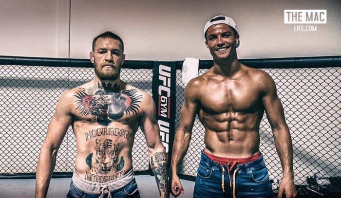 Ronaldu Makgregorning Las-Vegasdagi mashg‘ulot bazasiga bordi