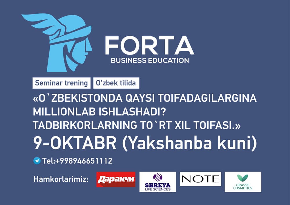 O‘zbekistonda qaysi toifadagilargina millionlab ishlashadi? Tadbirkorlarning 4 xil toifasi