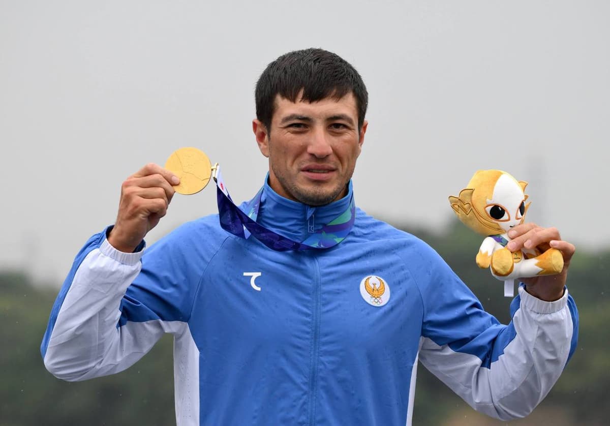 Шаҳриёр Маҳкамов Осиё ўйинлари чемпиони бўлди