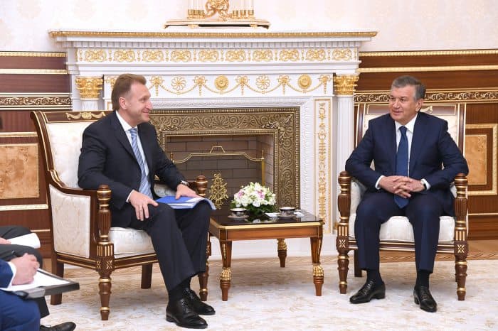 Prezident Rossiya hukumati raisining birinchi o‘rinbosarini qabul qildi