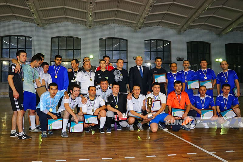 Ichki ishlar va OAV vakillari ShIIBB boshlig‘i kubogi uchun futbol uchrashuvi o‘tkazdi
