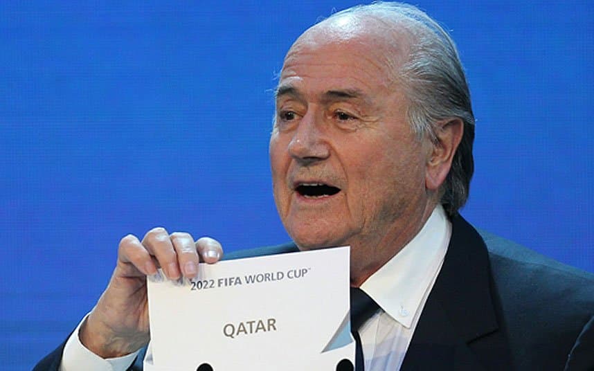 Blatter jiddiy bayonot bilan chiqdi
