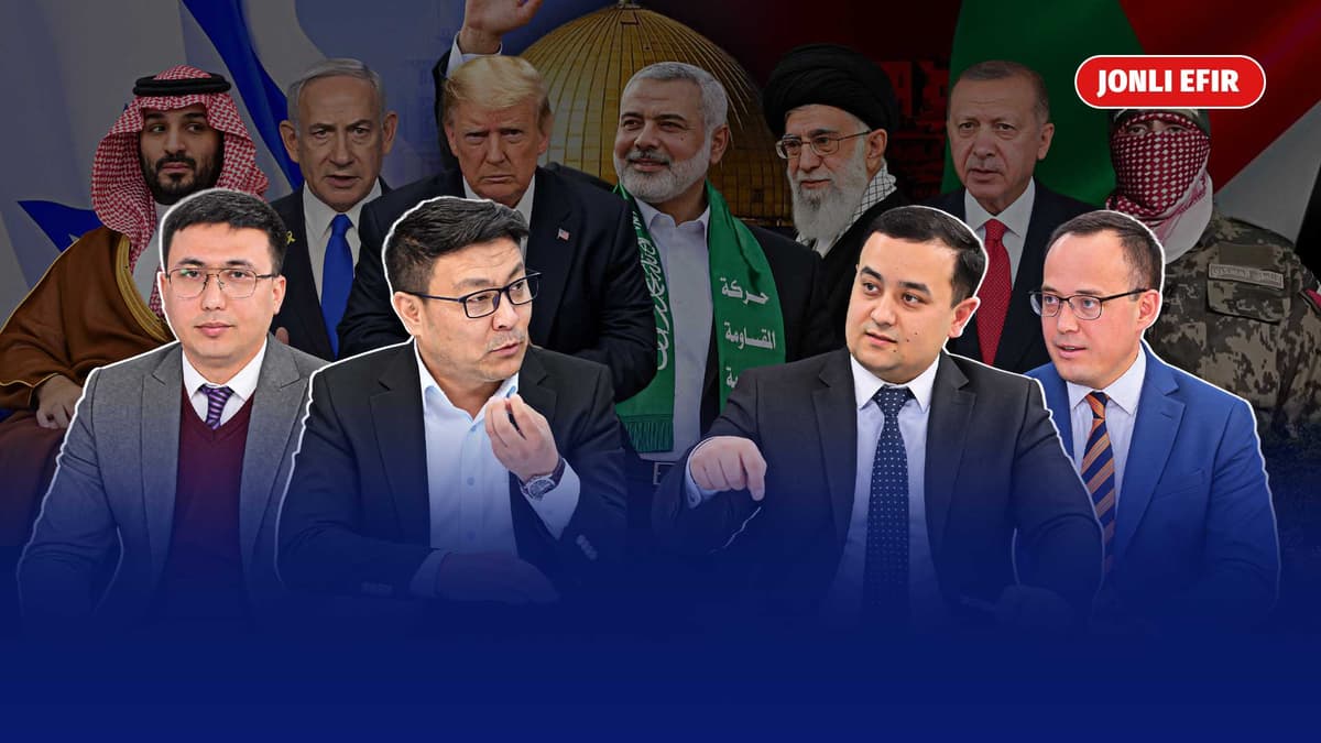 🔴LIVE: Gʻazodan AQSH-Eron urushigacha: 7-oktabr nimani oʻzgartirdi? | “Geosiyosat”