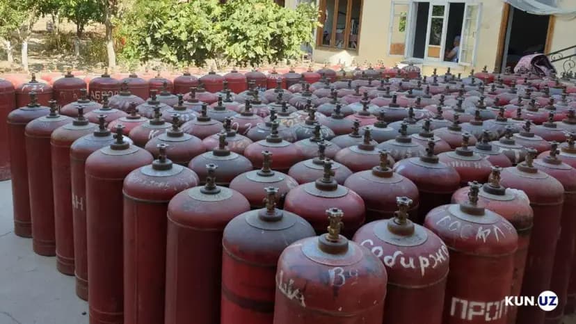 Тўққиз ой давомида 10,6 мингдан ортиқ газбаллони талон-торож қилингани аниқланди
