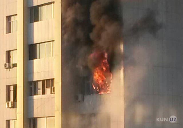 Oloy bozori yaqinidagi yong‘in bo‘yicha rasmiy ma'lumot berildi