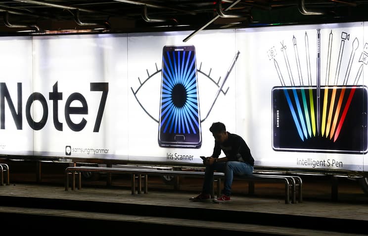 AQSh transport vazirligi Galaxy Note 7 smartfoniga doir navbatdagi taqiqni joriy qildi