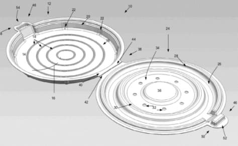 Apple pitssa saqlash uchun idishga patent oldi