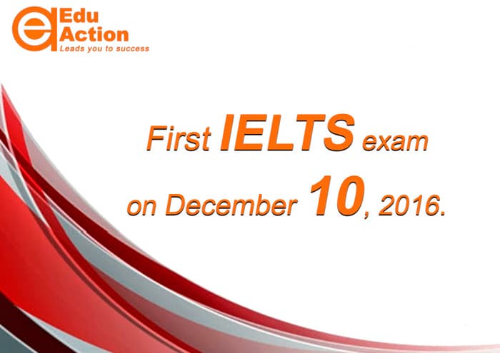 Edu Action IELTS test sinovini tashkillashtiradi 