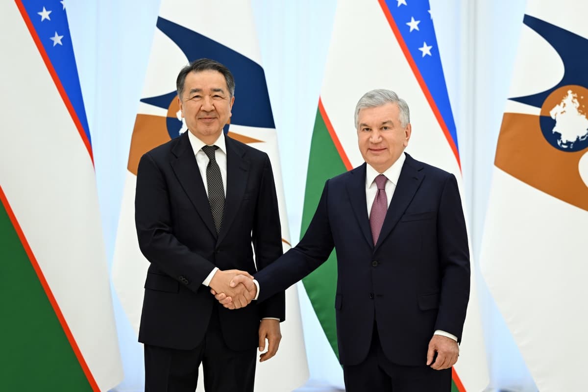 Shavkat Mirziyoyev, EAEU chief discuss cutting trade barriers and digitizing customs